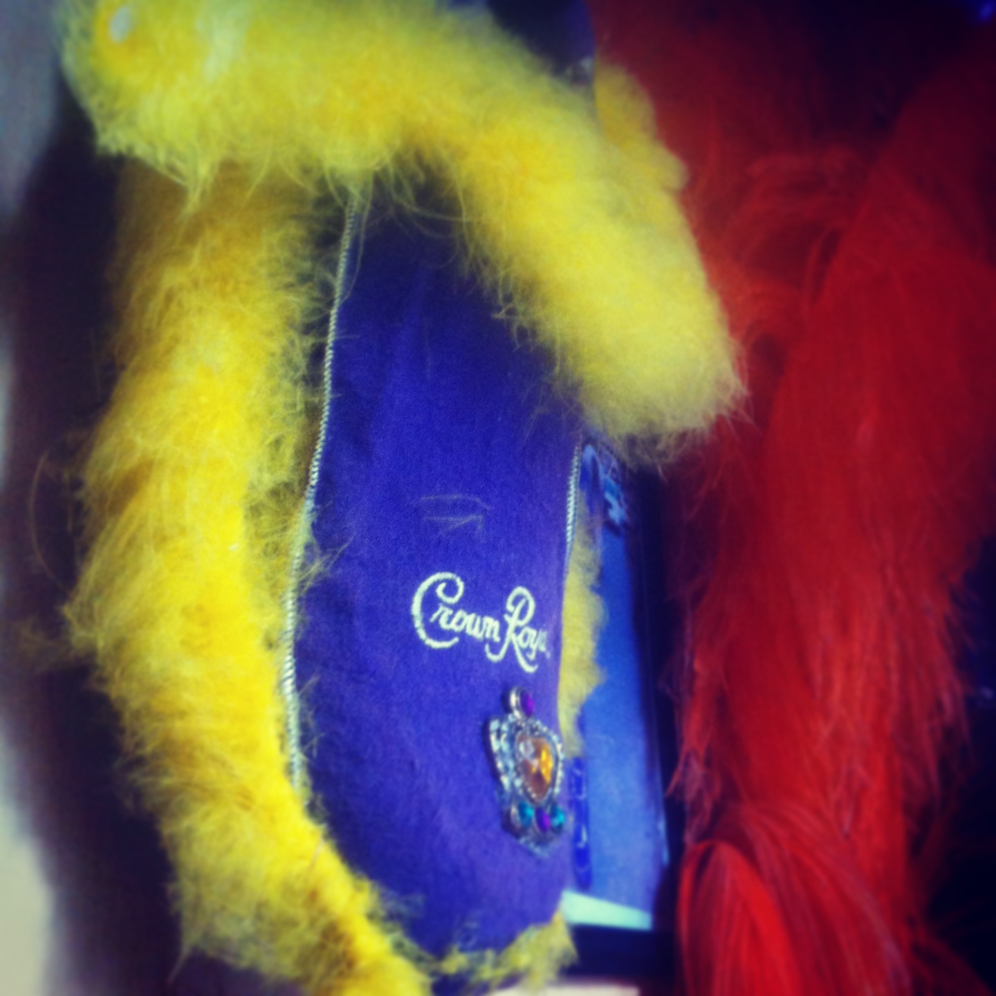 Crown Royal shoes House of Dance & Feathers