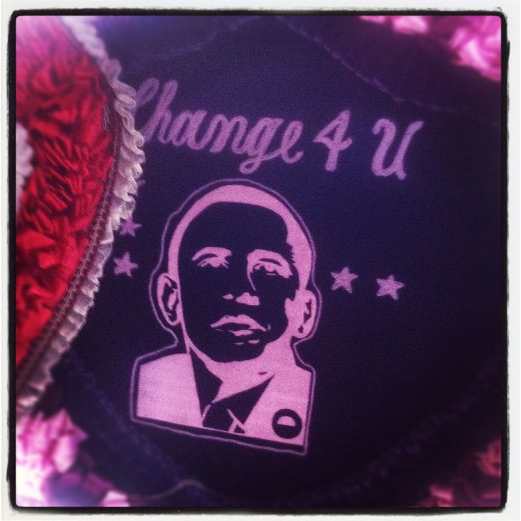 Obama 'Change 4 U' Patch